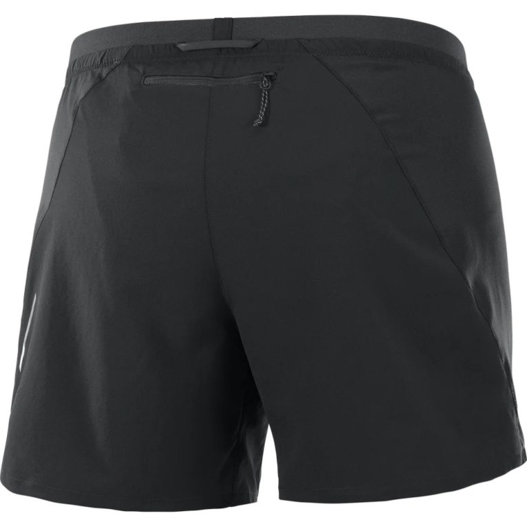 Black Salomon Cross 5'' Women's Running Shorts | PH 15740J